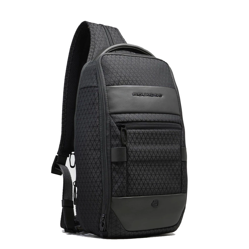 Zaino Monospalla Piquadro Hexagon Nero CA6826W139