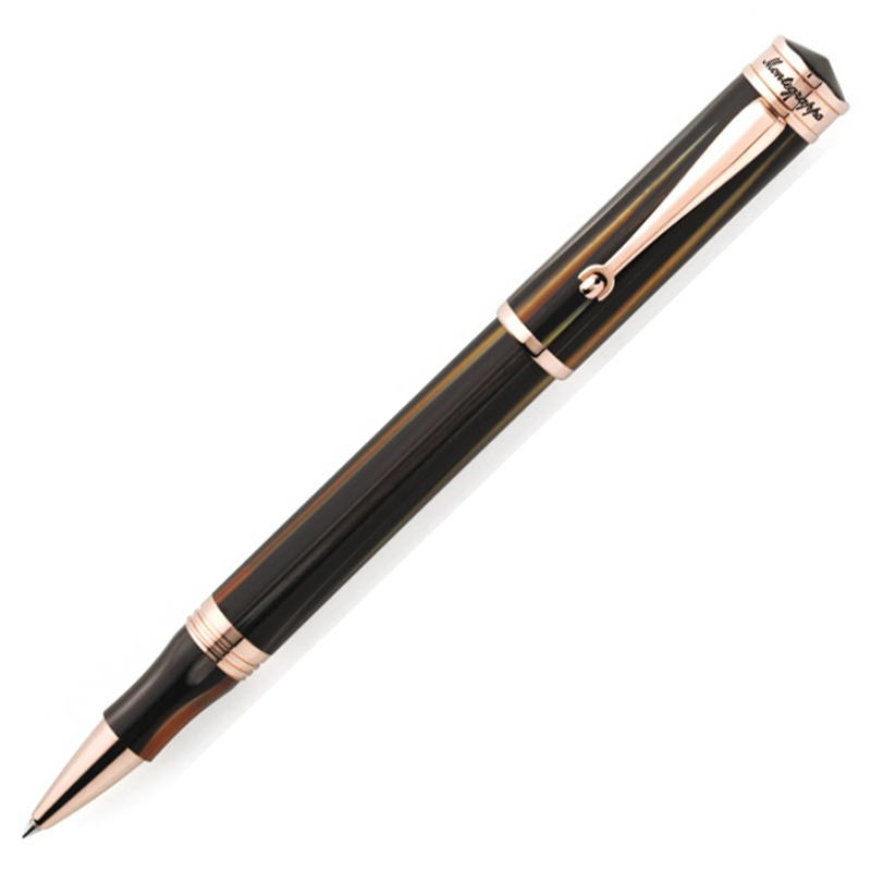 Penna roller Montegrappa Ducale Brown Lema San Miniato