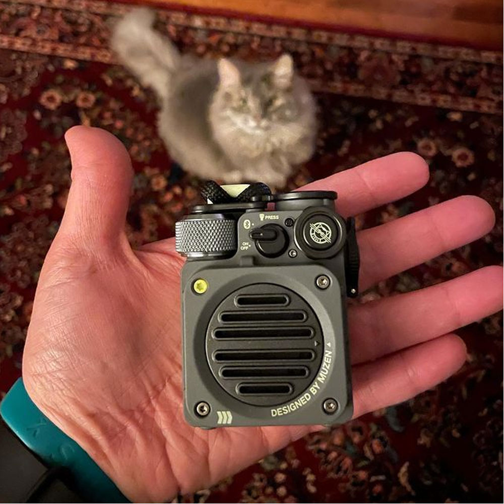 Muzen Mini Speaker Portatile Bluetooth Waterproof Wild Linus Pine | Lema
