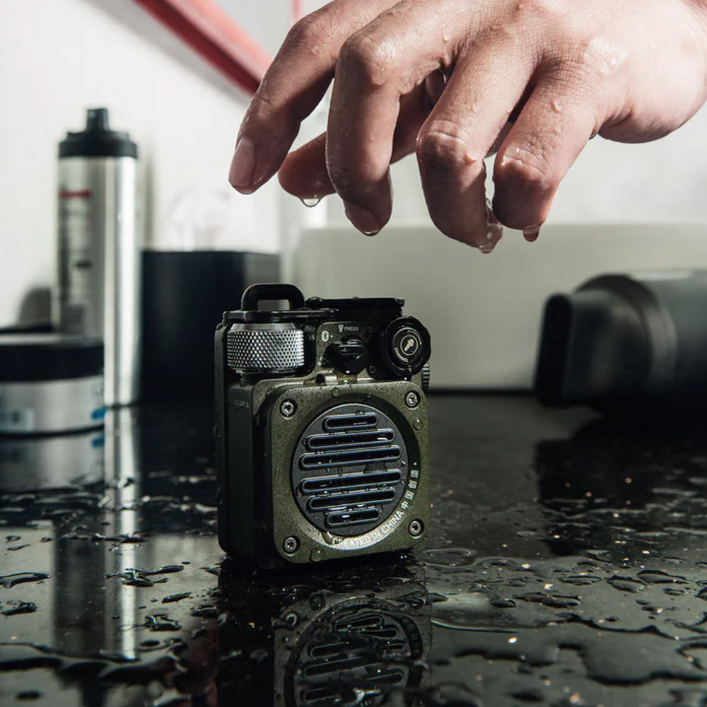 Muzen Mini Speaker Portatile Bluetooth Waterproof Wild Linus Pine | Lema