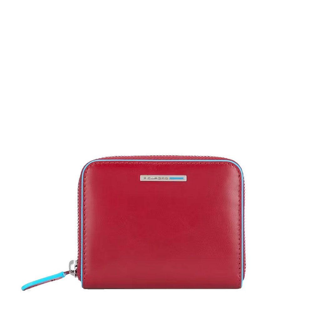 Portafoglio a Soffietto Piquadro Blue Square Rosso PU5958B2R