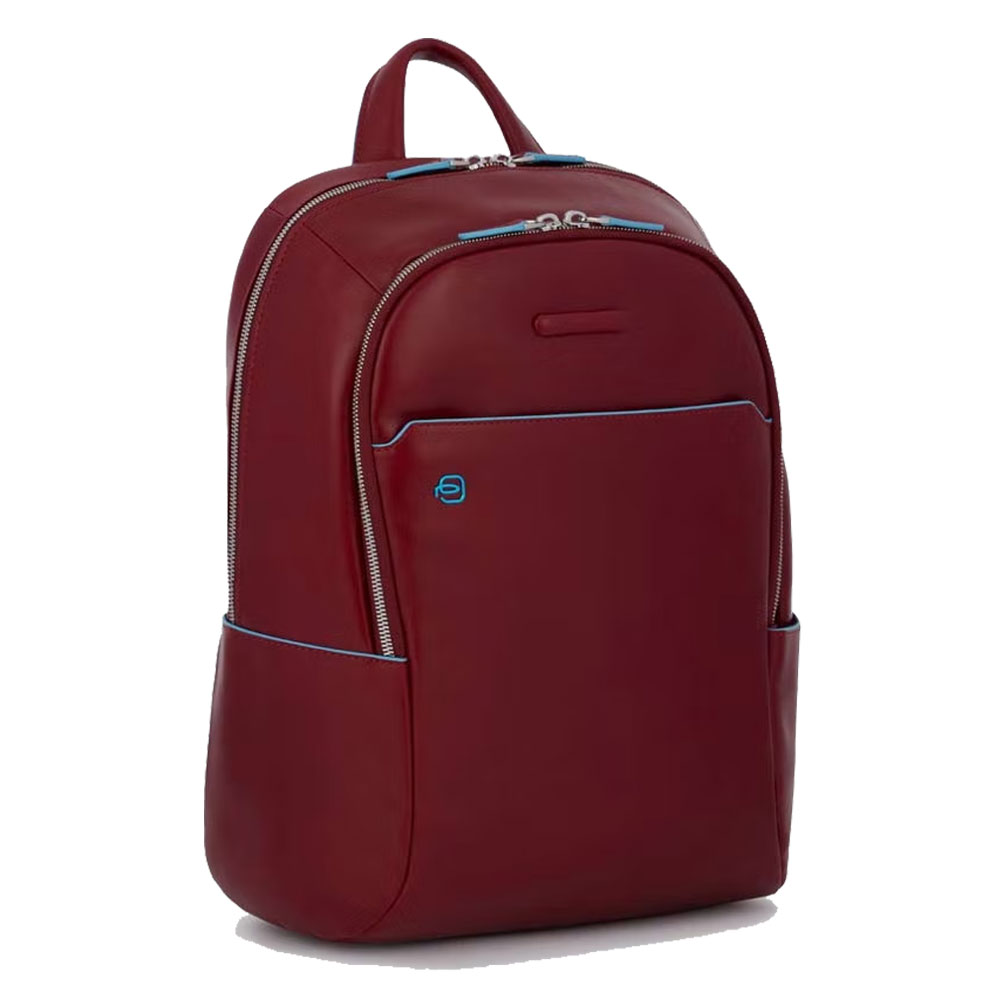 Zaino Piquadro Porta PC 14" Blue Square Rosso CA3214B2 con Regalo