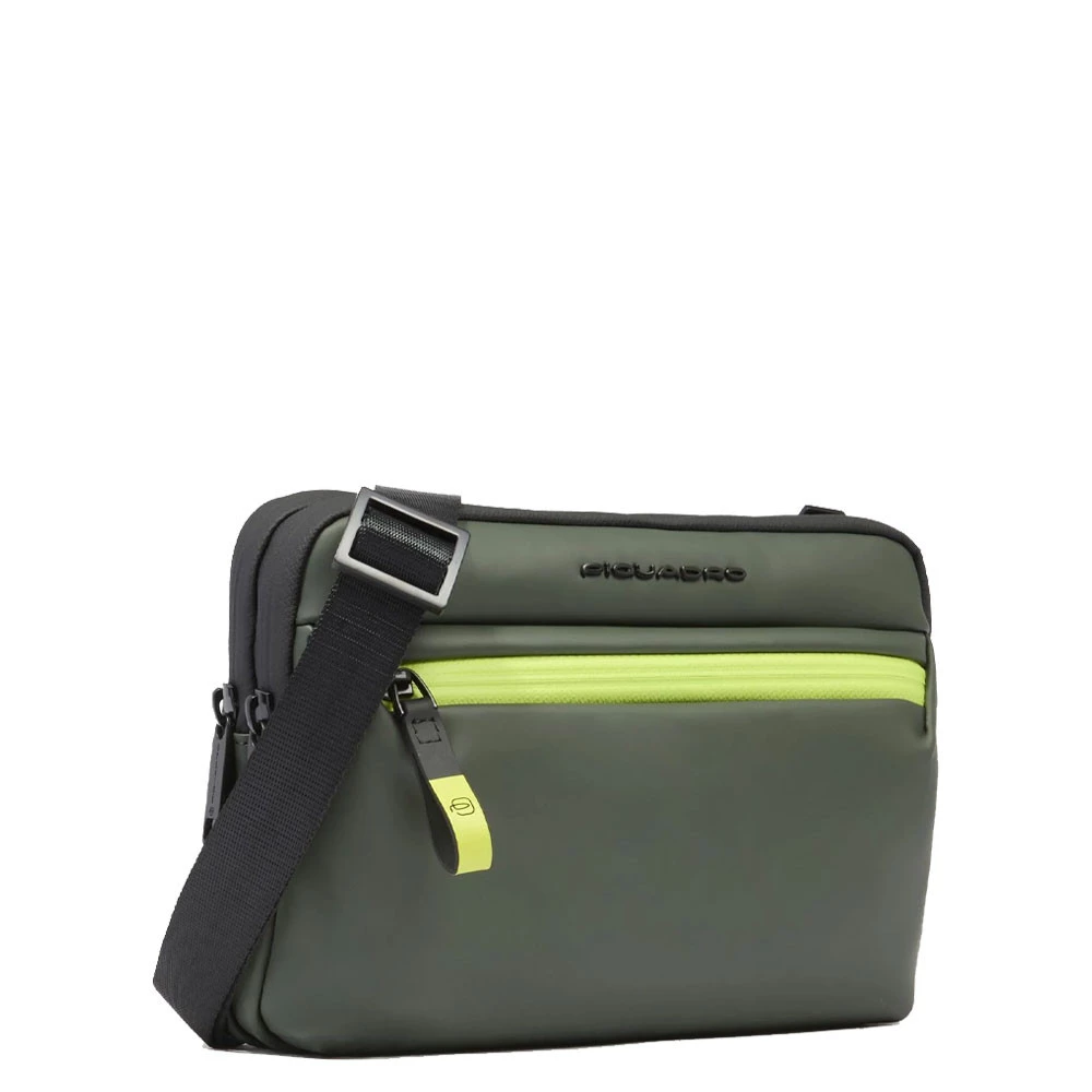 Pochette con Tracolla Piquadro Corner 2.0 Verde AC6492C2OW