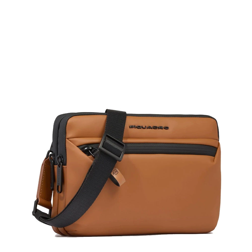 Pochette con Tracolla Piquadro Corner 2.0 Cuoio AC6492C2OW