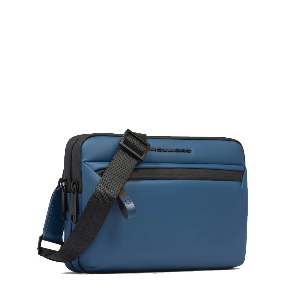 Pochette con Tracolla Piquadro Corner 2.0 Blu Avio AC6492C2OW