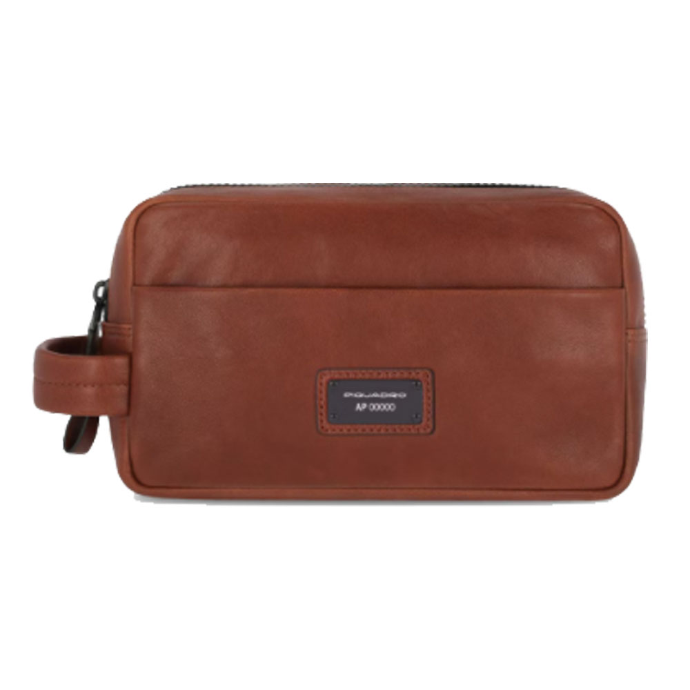 Pochette con Zip Piquadro Harper Cuoio AC5766AP/CU | Lema Regalo