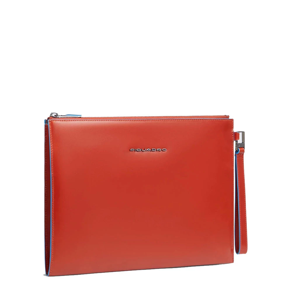 Pochette Uomo Porta Tablet Piquadro Blue Square Cuoio AC6510B2