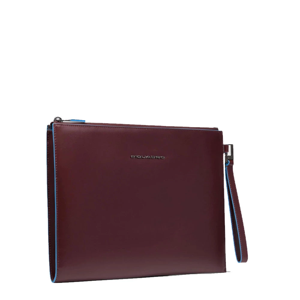 Pochette Uomo Porta Tablet Piquadro Blue Square Mogano AC6510B2