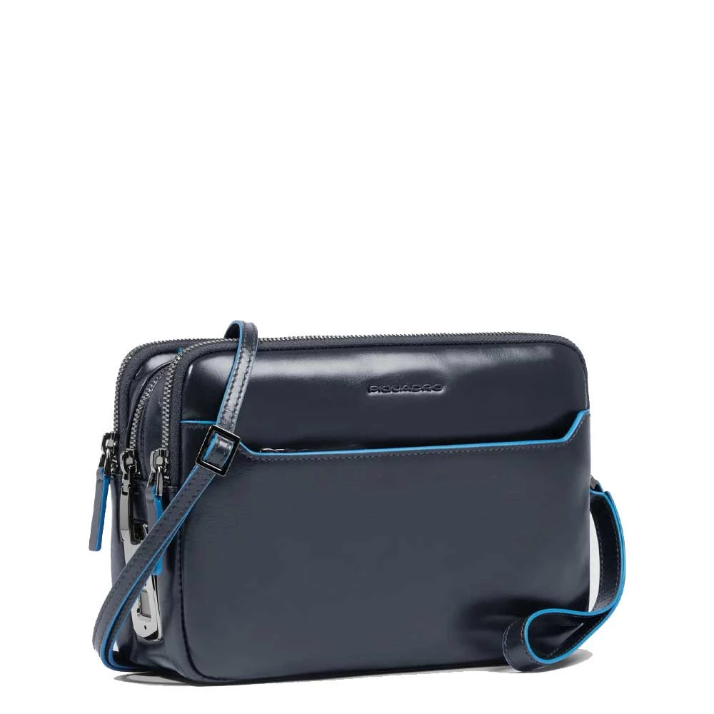 Pochette Uomo con Impronta Digitale Piquadro Blue Square Blu AC6902B2R