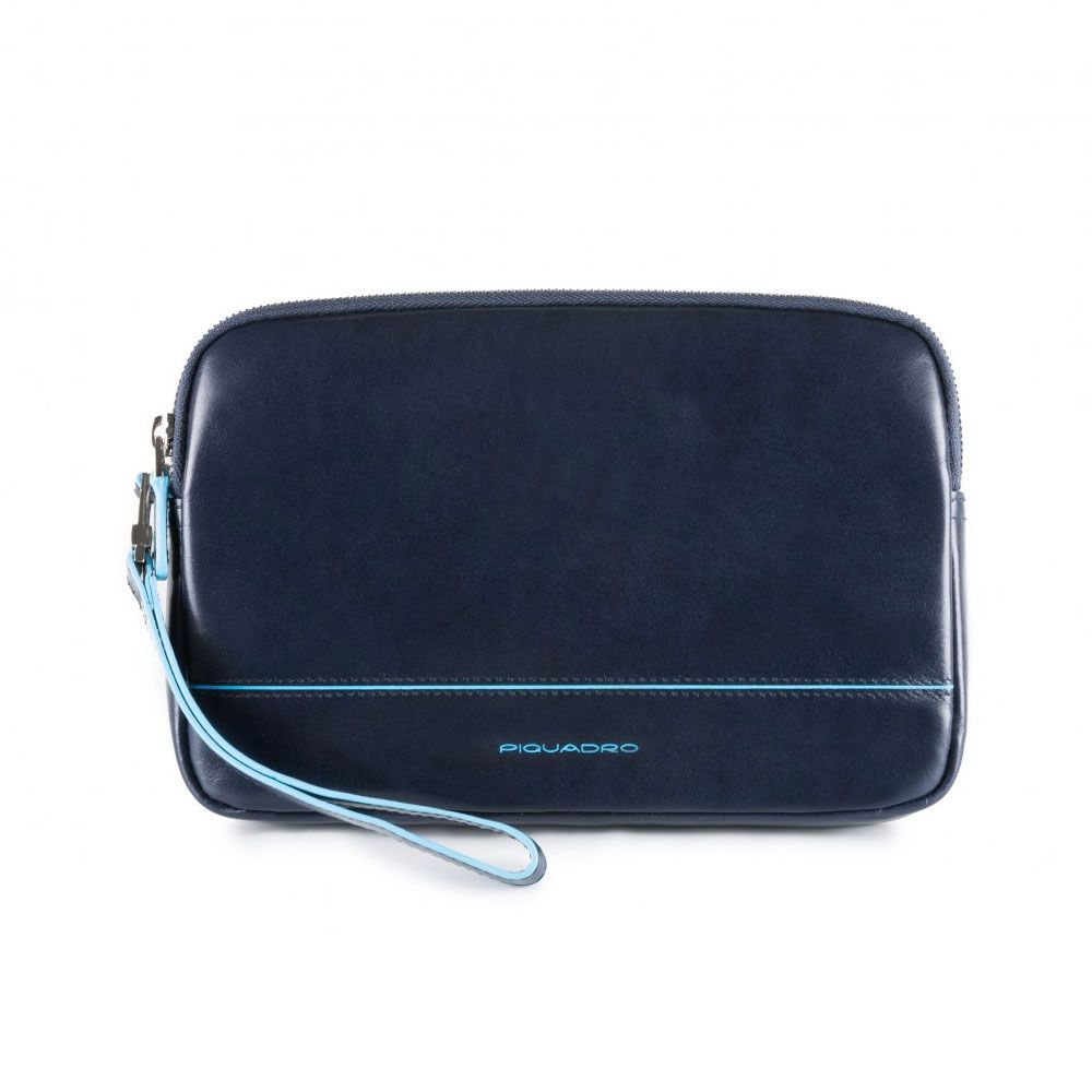 Pochette Uomo con Polsiera Piquadro Blue Square Blu AC3944B2