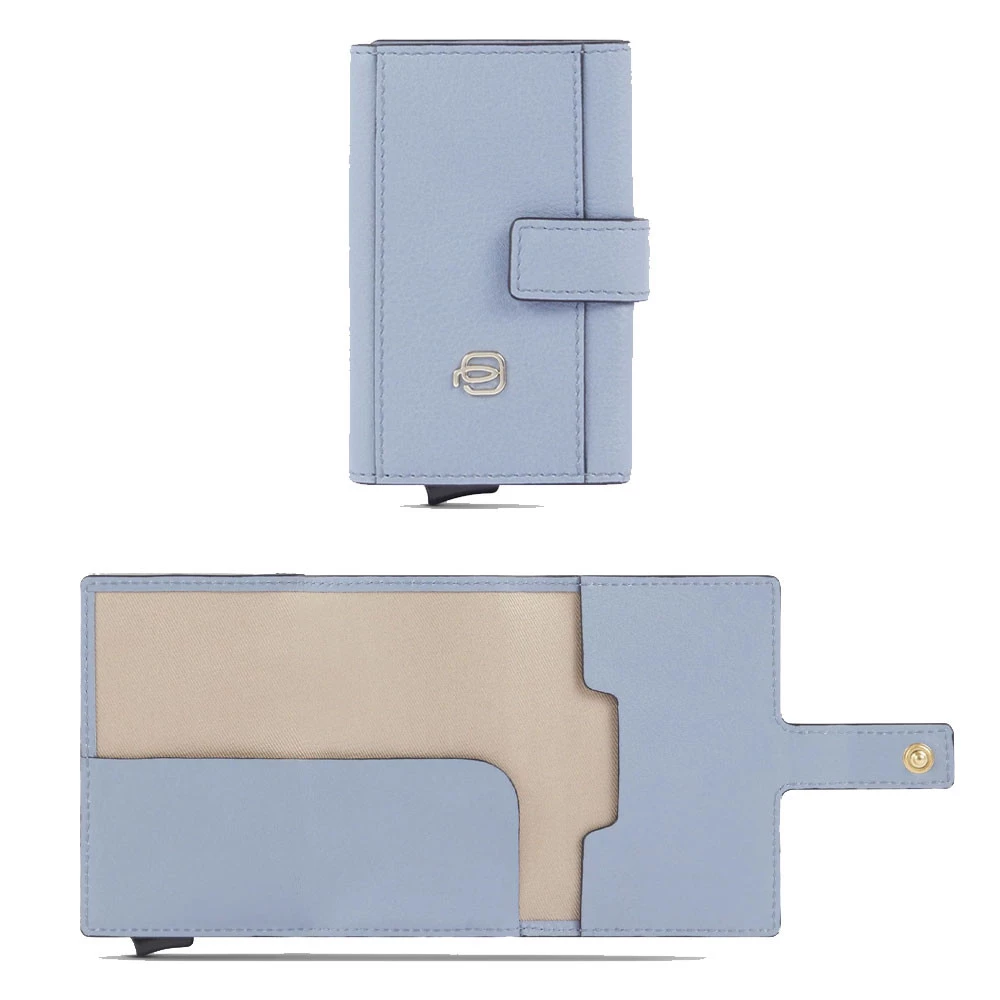 Portacarte Donna Piquadro Circle Azzurro PP5649W92R