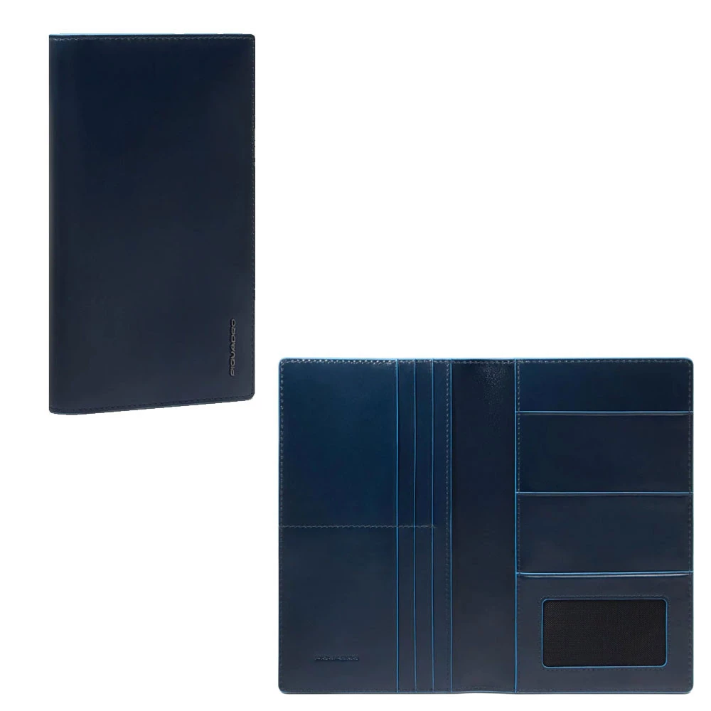 Porta Documenti da Viaggio Piquadro Blue Square Blu PP6805B2R