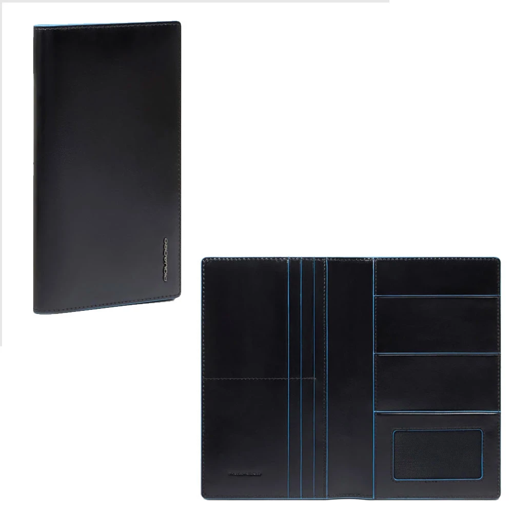 Porta Documenti da Viaggio Piquadro Blue Square Nero PP6805B2R