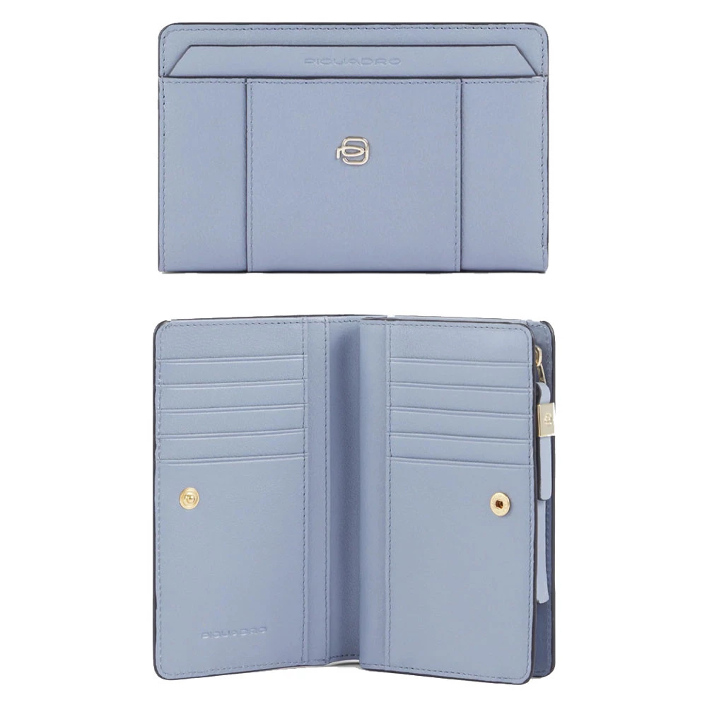 Portafoglio Donna Piquadro Circle Azzurro PD6661W92R