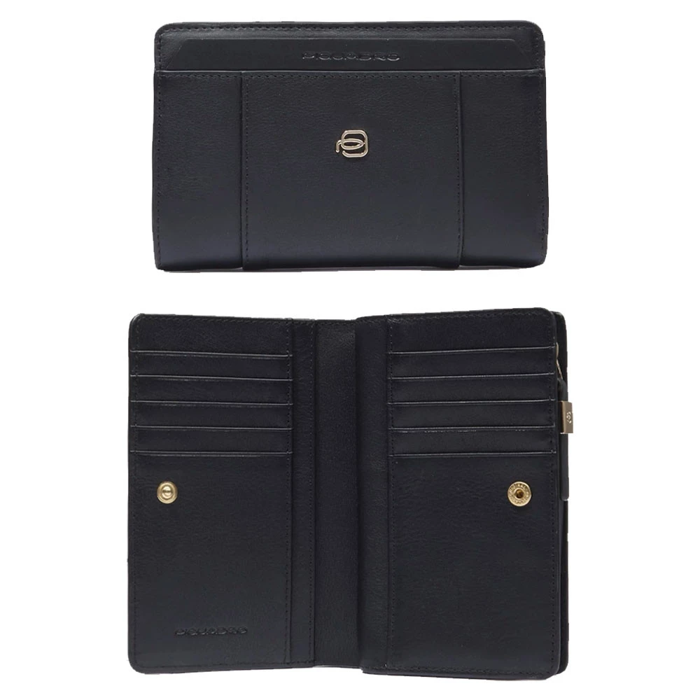  Portafoglio Donna Piquadro Circle Nero PD6661W92R