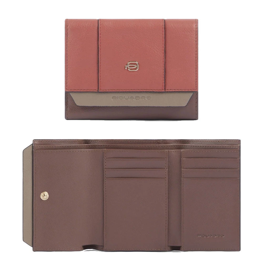 Portafoglio Donna Piccolo Piquadro Circle Arancio/Marrone PD5216W92R