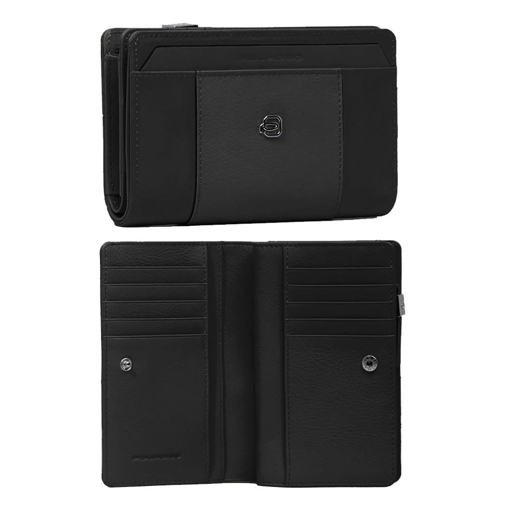 Portafoglio Donna Piquadro Lyra Nero PD6661W92TR