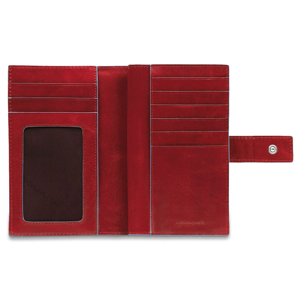 Portafoglio Donna Porta Monete Piquadro Rosso PD1353B2R/R | Lema Regalo