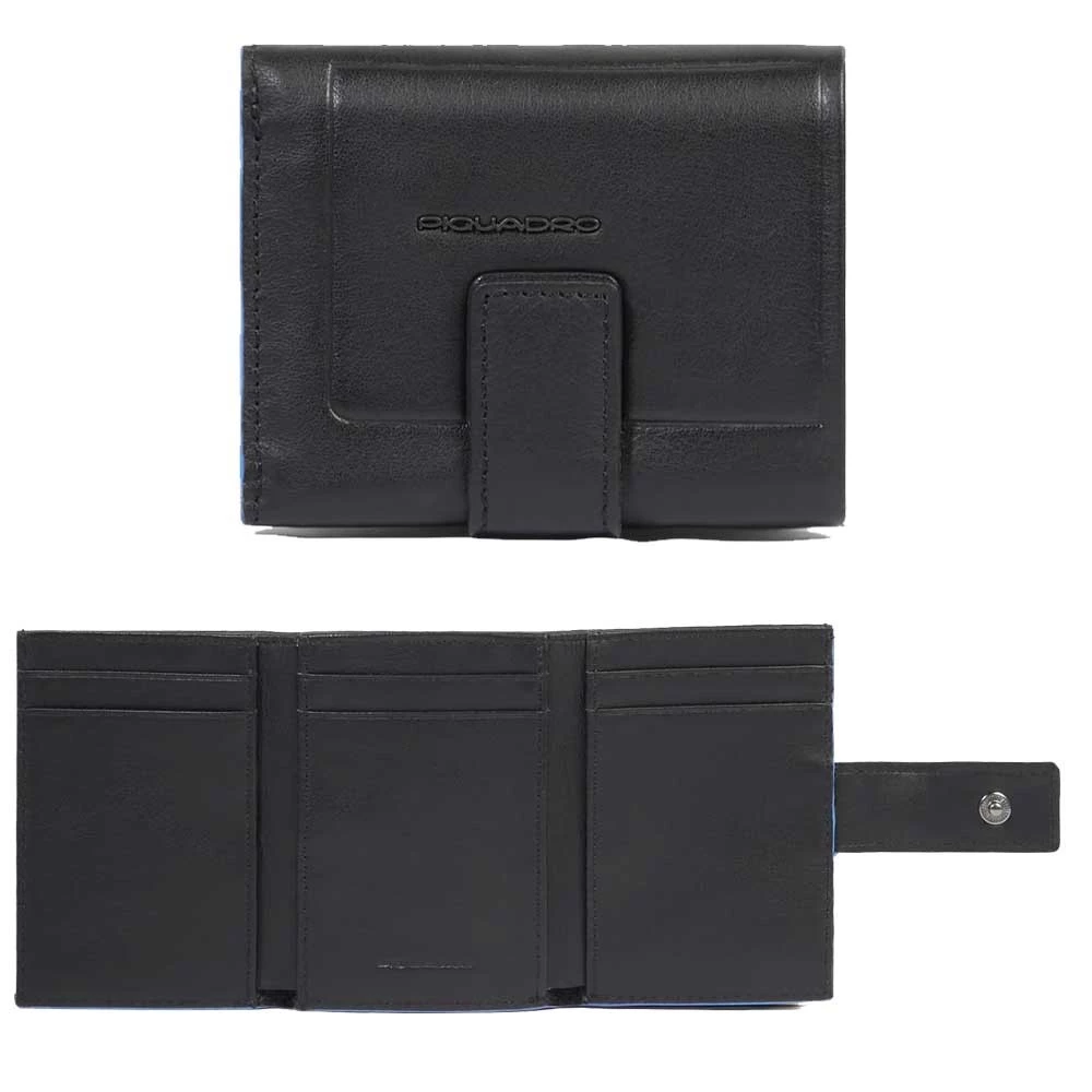 Portafoglio Compatto Uomo Piquadro Atlas Nero PU5957S138R