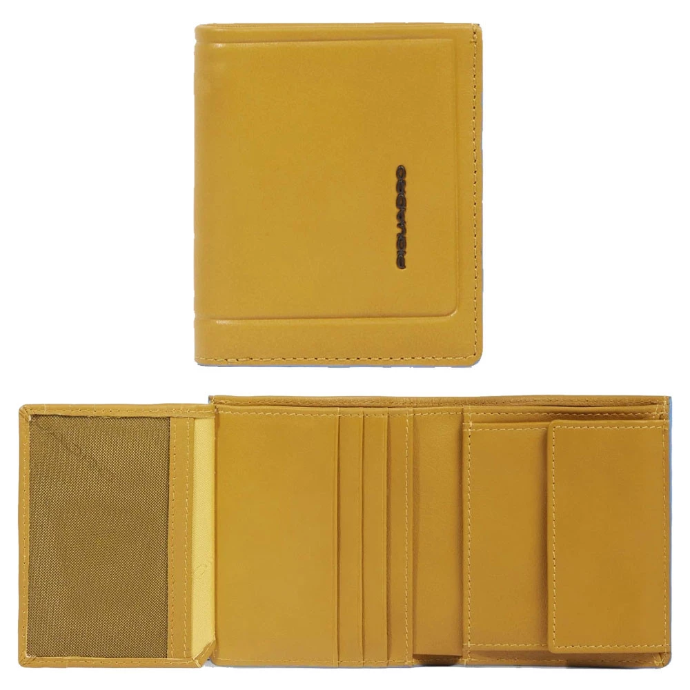 Portafoglio Uomo Verticale Piquadro Atlas Giallo PU5964S138R