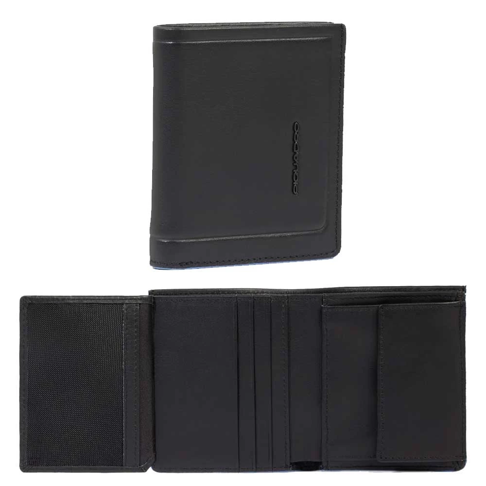 Portafoglio Uomo Verticale Piquadro Atlas Nero PU5964S138R