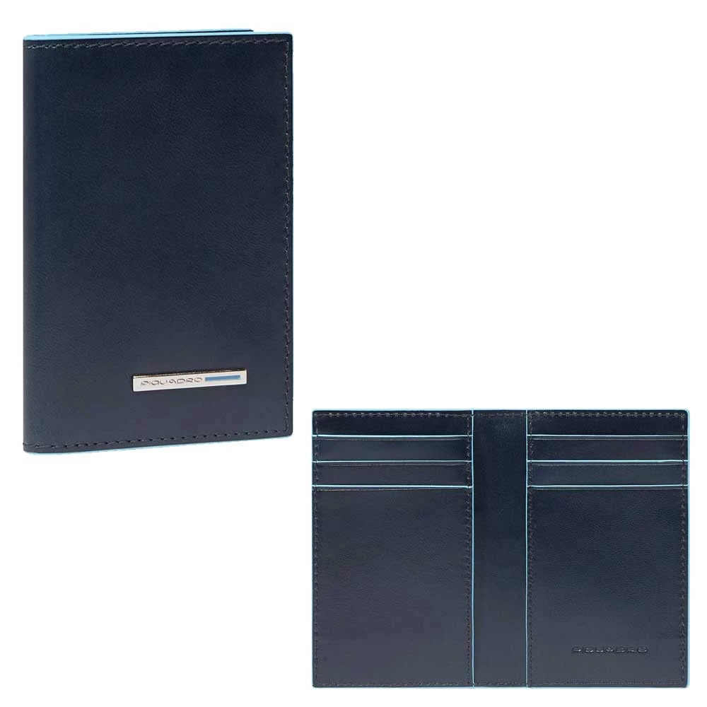 Portafogli Uomo Sottile Piquadro Blue Square Blu PU257S138R
