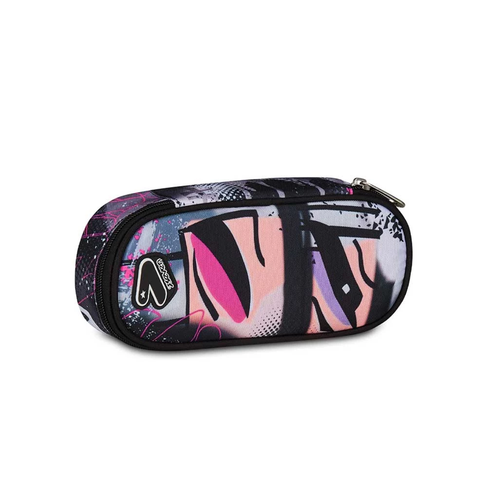 Astuccio Portapenne Seven Gray Shadow Girl Round Plus Bustina