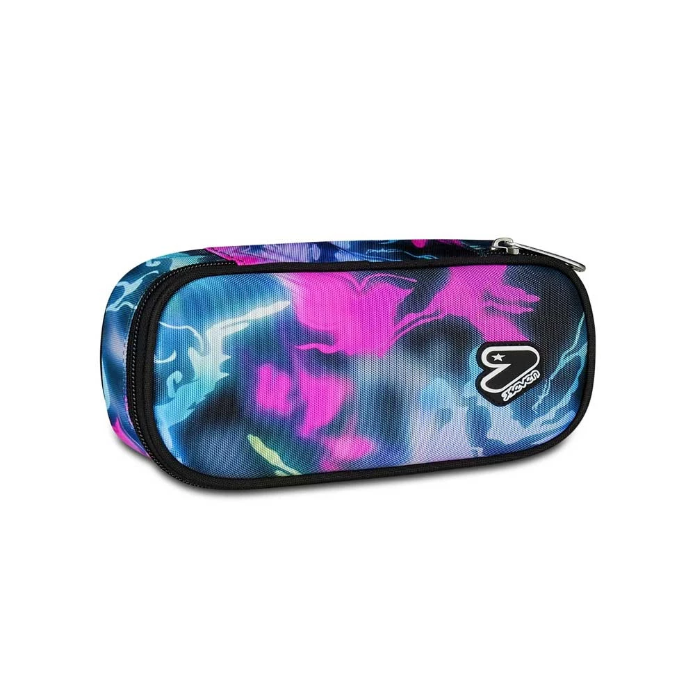 Astuccio Seven Round Plus The Double Inside Rocks Portapenne