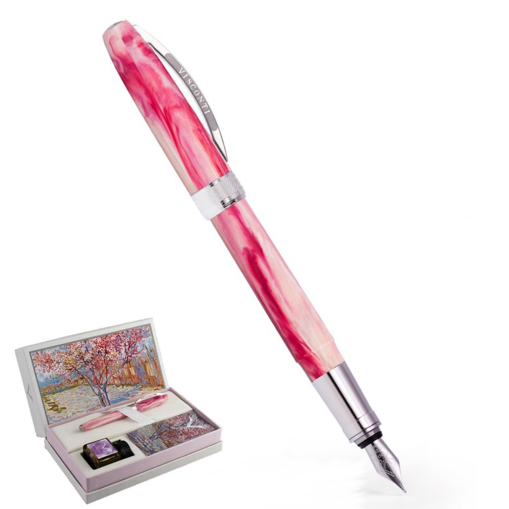 Penna stilografica Visconti Van Gogh Souvenire De Mauve Lema San Miniato pacco regalo
