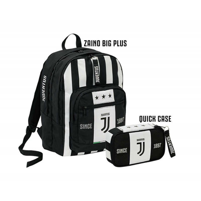 schoolpack bambino juventus 6b6001909 seven zaino organizzato astuccio completo gadget omaggio lemanet