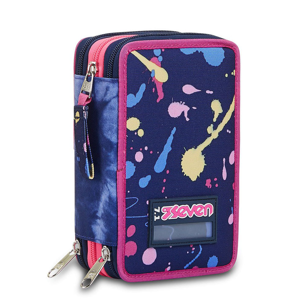 Astuccio Seven 3 Zip Love Your Soul 301012116 | Lema Scuola Ufficio