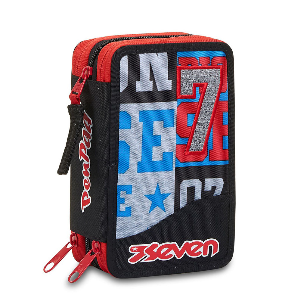 Astuccio Seven 3 Zip Pen Pad Take The Field 301012108 | Lema Scuola Ufficio