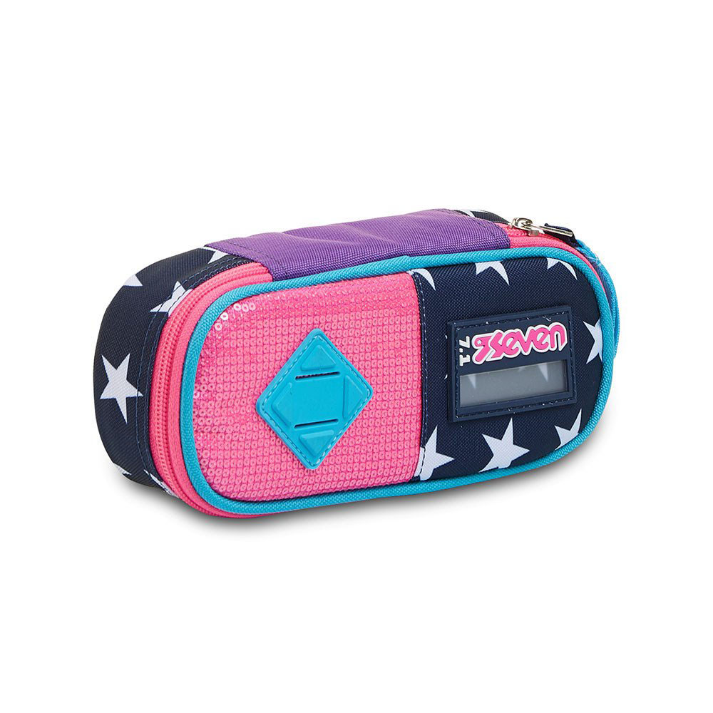 Astuccio Seven Bustina Round Pinking Blue 301022112 | Lema Scuola Ufficio