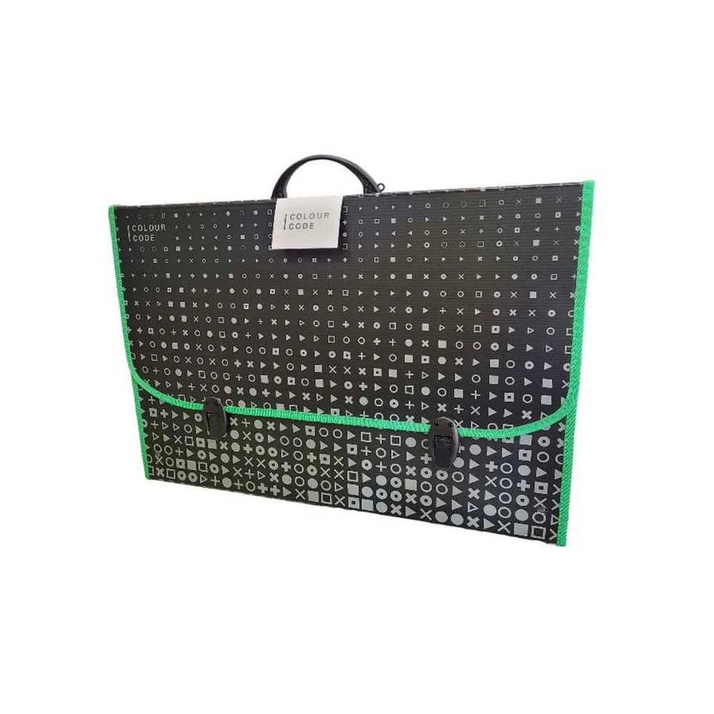 Valigetta Polionda Verde 57.5x38x5.5 Colour Code Seven