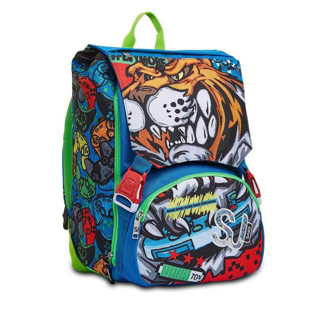 Zaino Seven Sdoppiabile SJ GANG Boy Animali Fantasy 2C2002178 | Lema Scuola