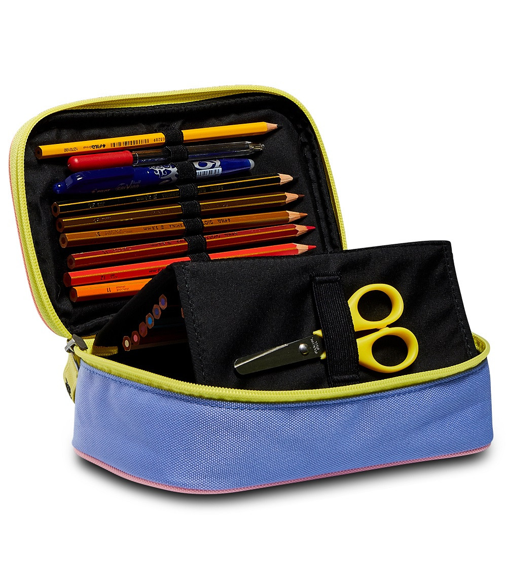 Astuccio Fedez x Seven Quick Case completo multicolore 3F5032101-FAE aperto | Lema Scuola Ufficio