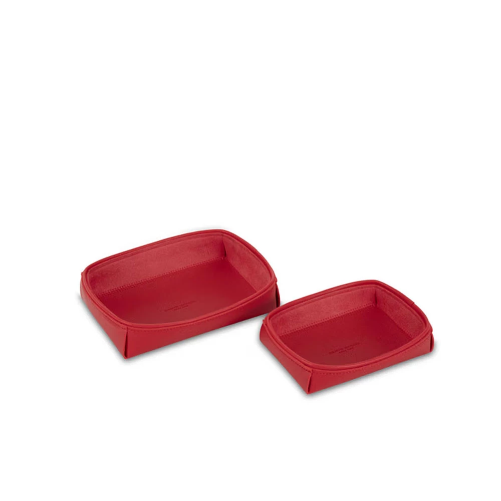 Svuotatasche 2 Pezzi Emmett Rosso Campo Marzio