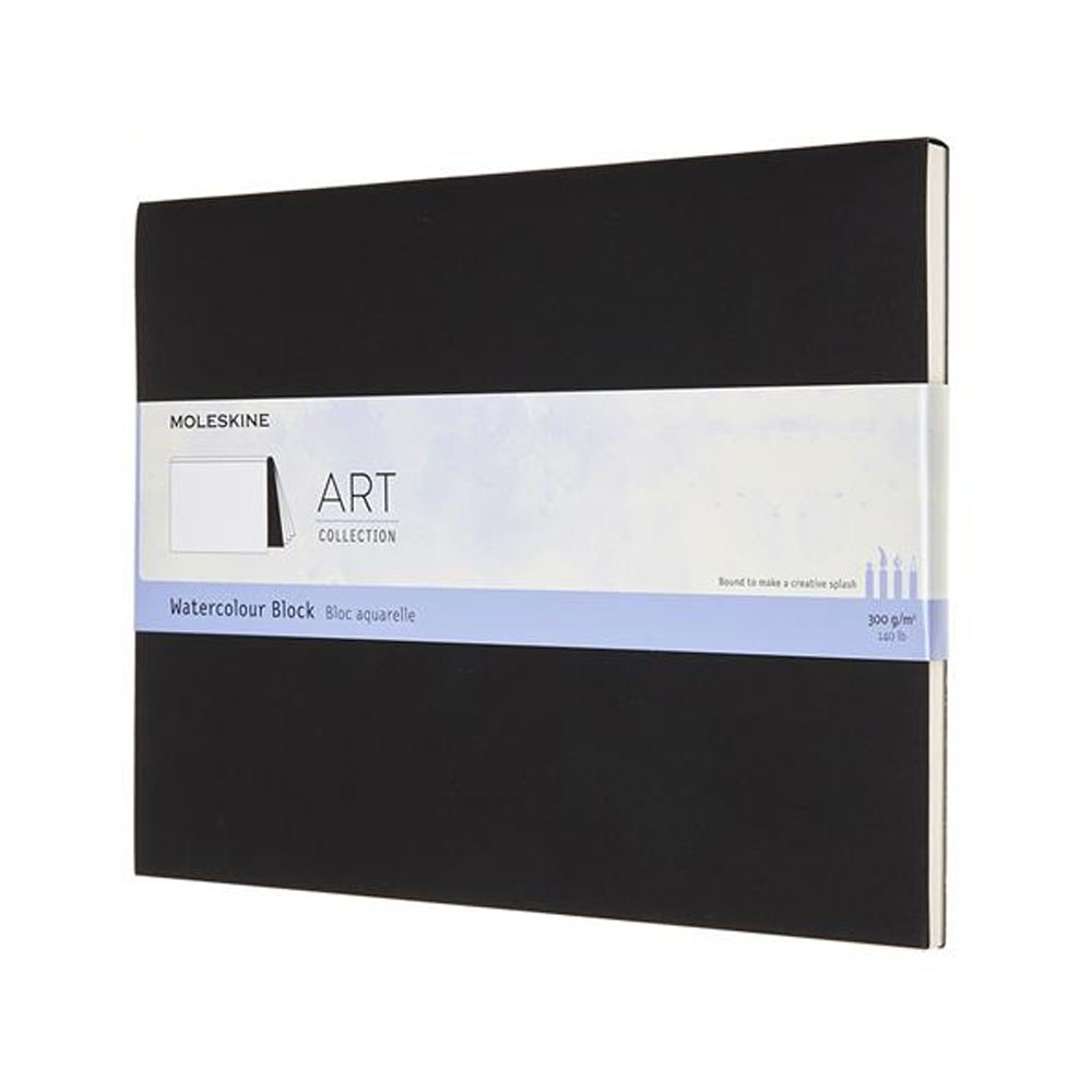 Moleskine Album per Acquerello Watercolour XL Nero 19 x 25 cm | Lema Disegno