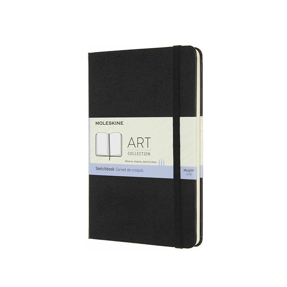 Moleskine Taccuino Schizzi Sketchbook Nero Medium | Lema