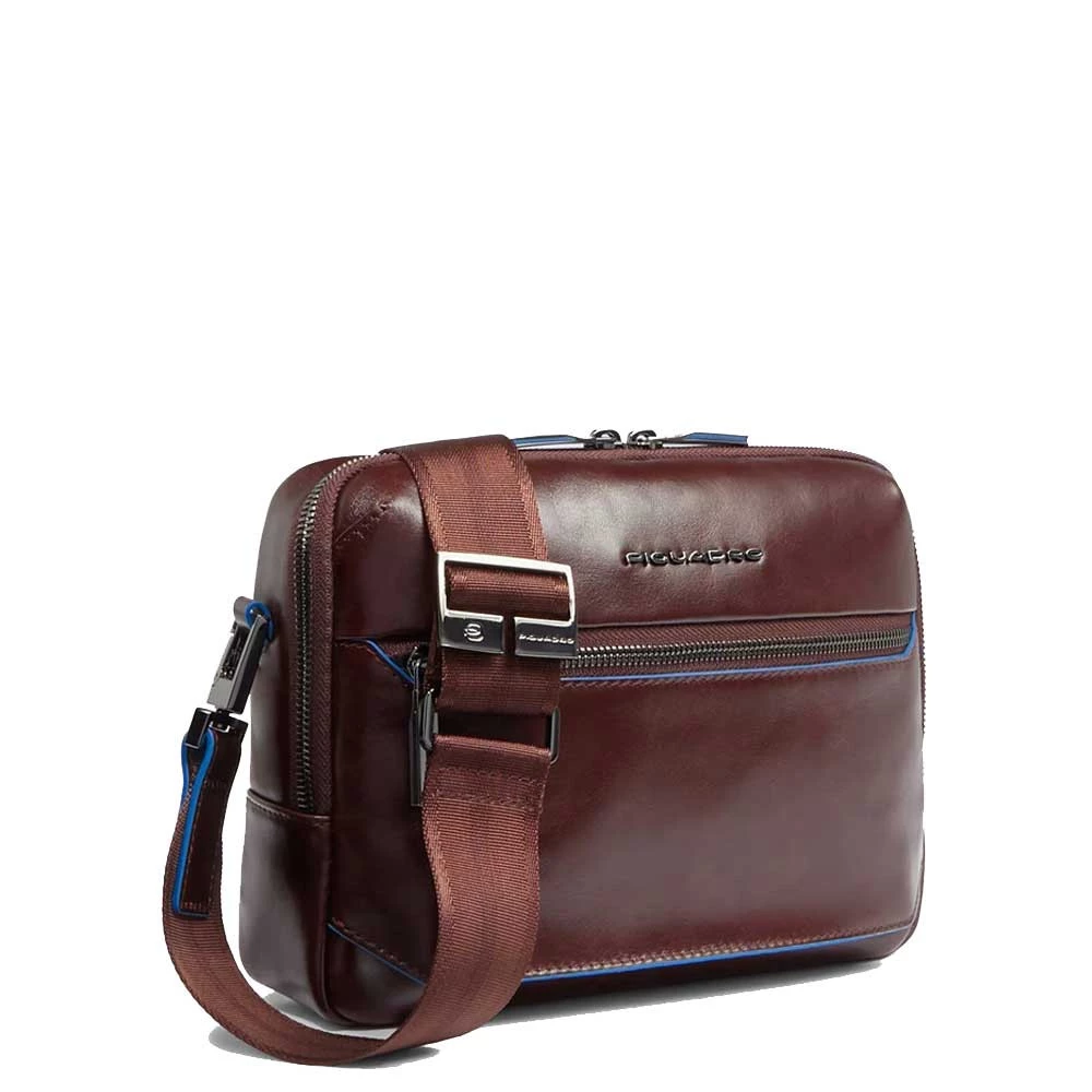 Pochette Uomo con Impronta Digitale Piquadro Blue Square Mogano AC6902B2R