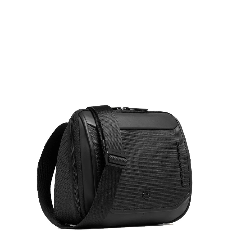 Tracolla Uomo Tessuto Riciclato Piquadro Lyss Nero CA6932S143