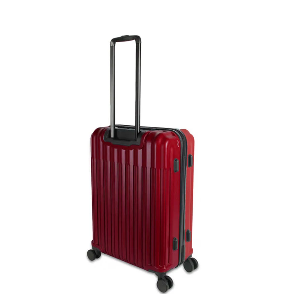 Retro-Trolley Vienna Medium Campo Marzio Flame Scarlet-Burgundy 65lt