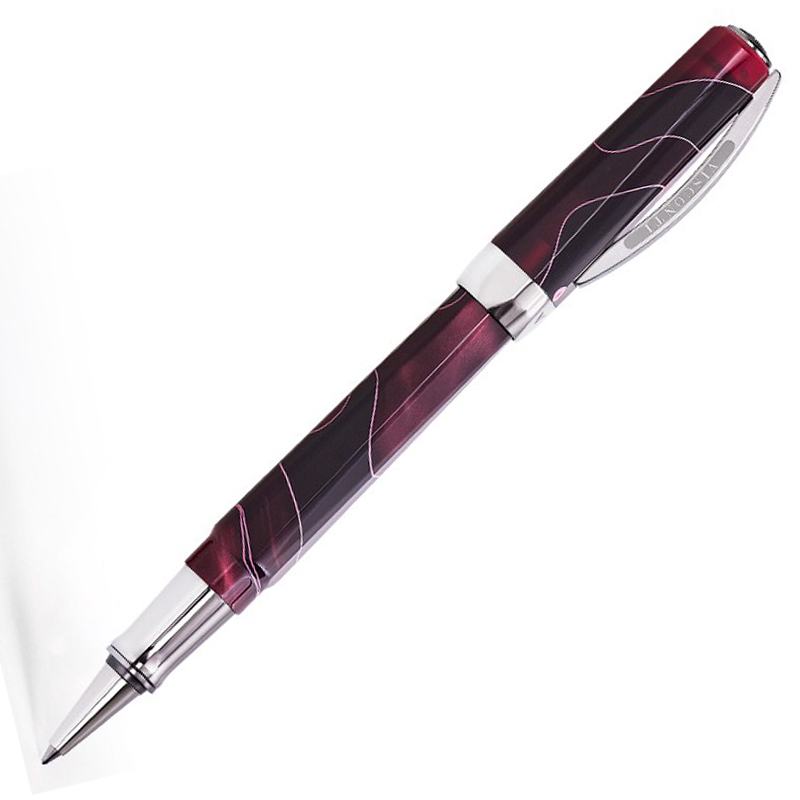 Penna regalo Visconti Opera Vertigo viola nera lema san miniato regali