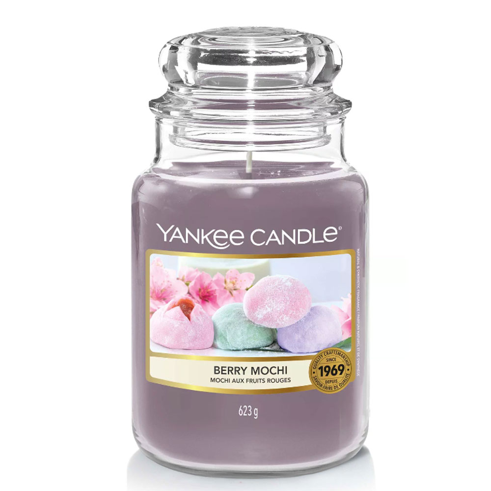 Candela Profumata Yankee Candle Berry Mochi Giara Grande | Lema Candele
