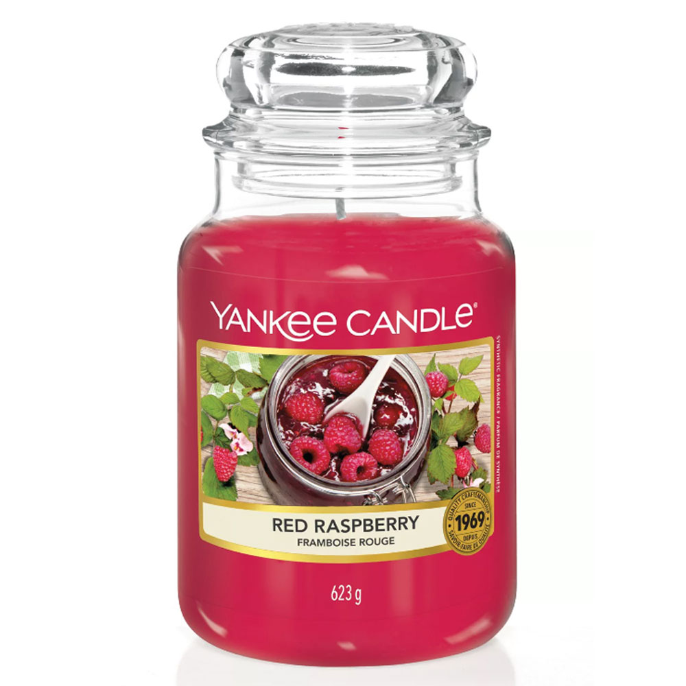 Candela Profumata Yankee Candle Red Raspberry Giara Grande | Lema