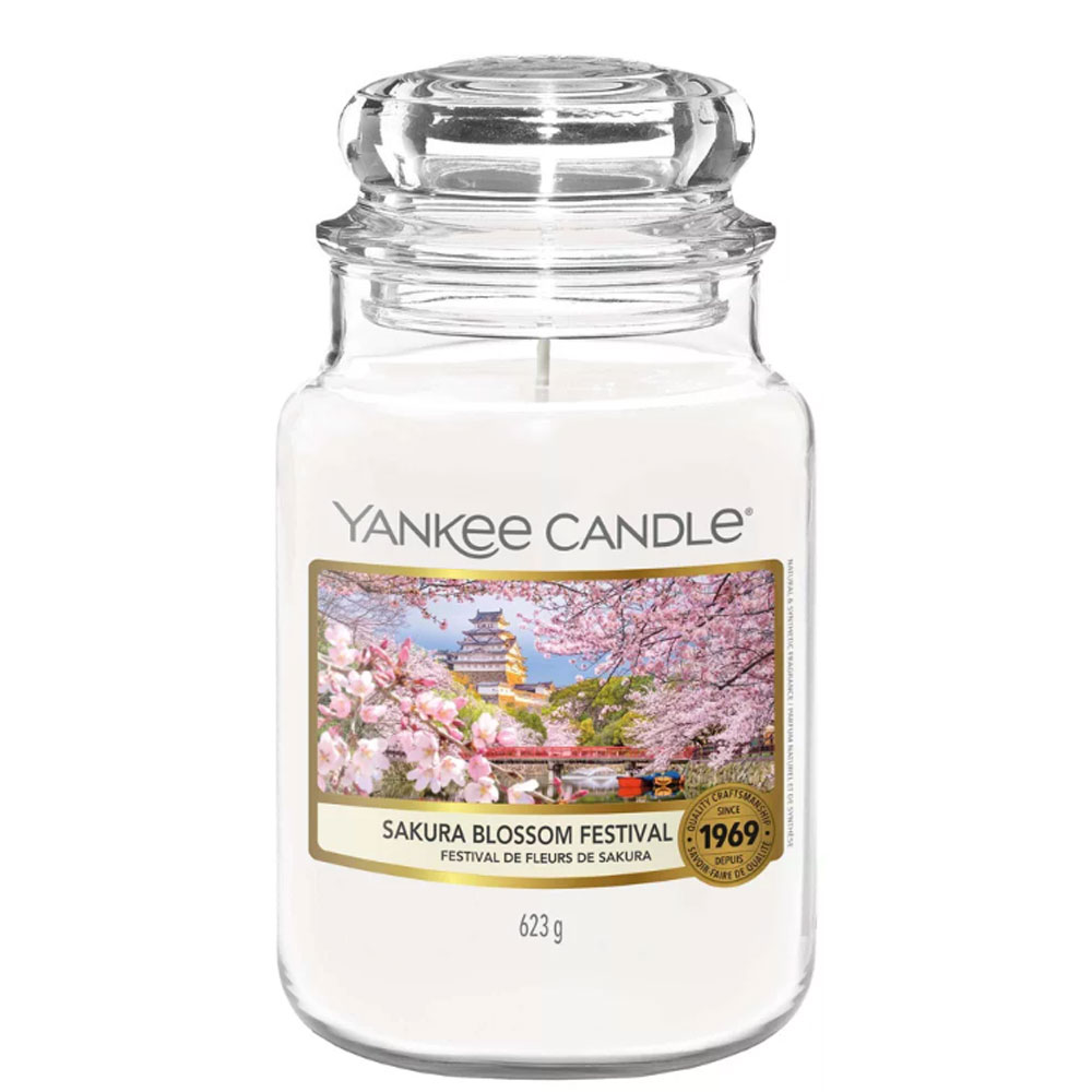 Candela Profumata Yankee Candle Sakura Blossom Festival Giara Grande | Lema
