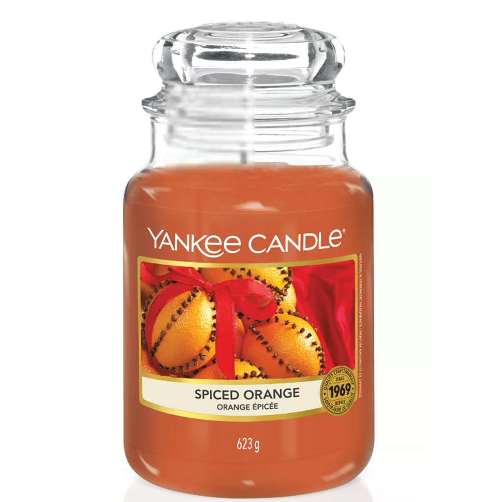 Candela Profumata Yankee Candle Spiced Orange Giara Grande | Lema