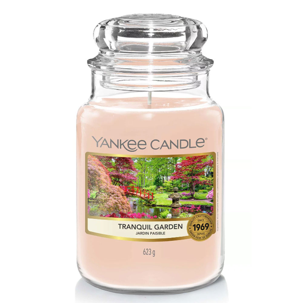 Candela Profumata Yankee Candle Tranquil Garden Giara Grande | Lema Candele