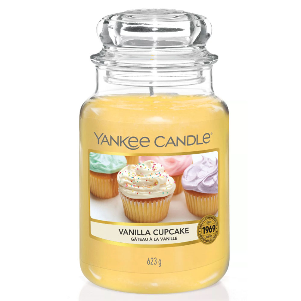 Candela Profumata Yankee Candle Vanilla Cupcake Giara Grande | Lema