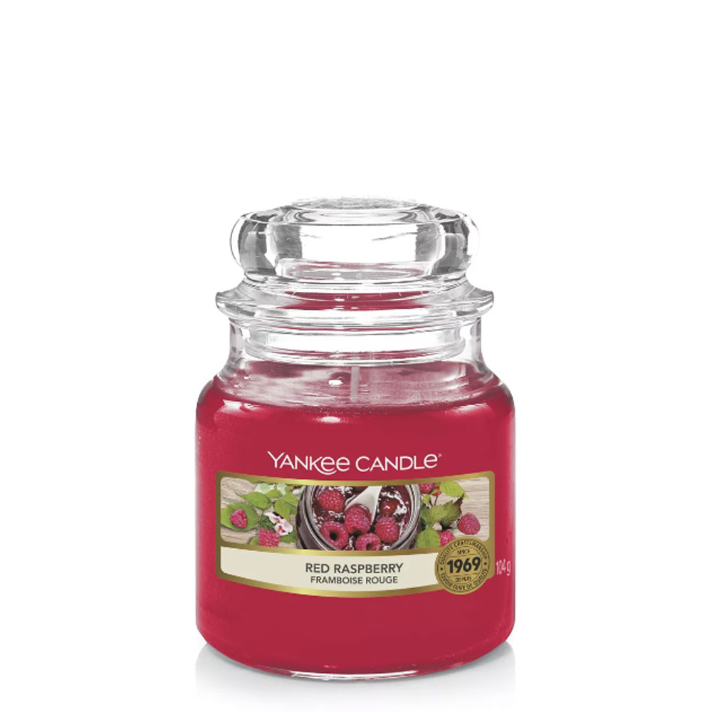 Candela Profumata Yankee Candle Red Raspberry Giara Piccola | Lema Regalo